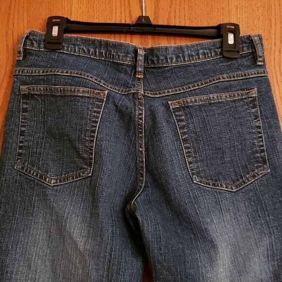 Vintage Lee Riders Bootcut Blue Jeans Sz 9M - Picture 3 of 7